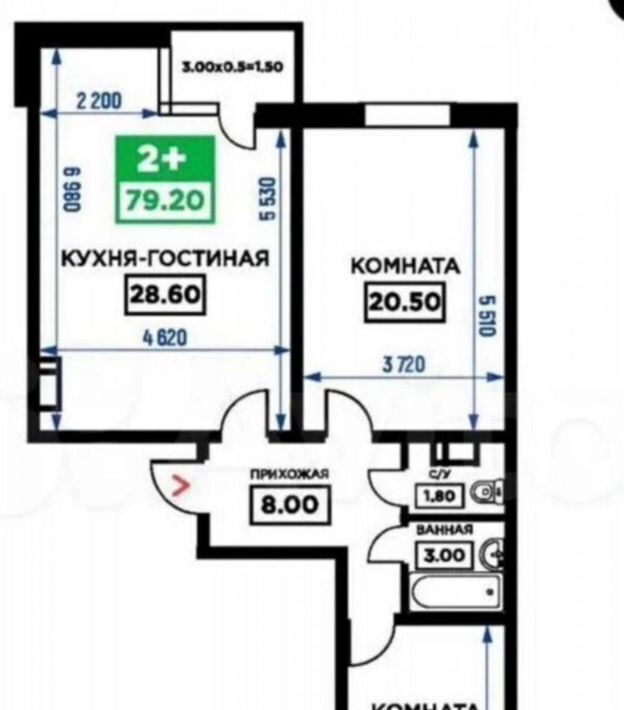 квартира г Краснодар р-н Прикубанский ул Дубравная 1 ЖК «Открытие» фото 23