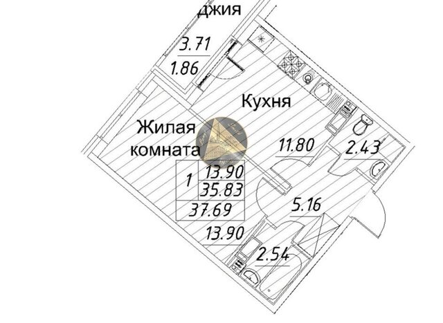 метро Комендантский Проспект пр-кт Авиаконструкторов 54 квартал Modum округ Юнтолово фото