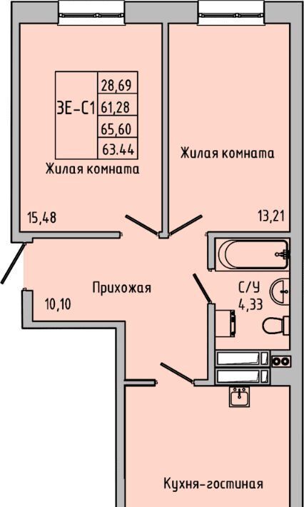 квартира г Батайск фото 1