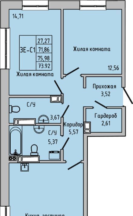 квартира г Батайск фото 1
