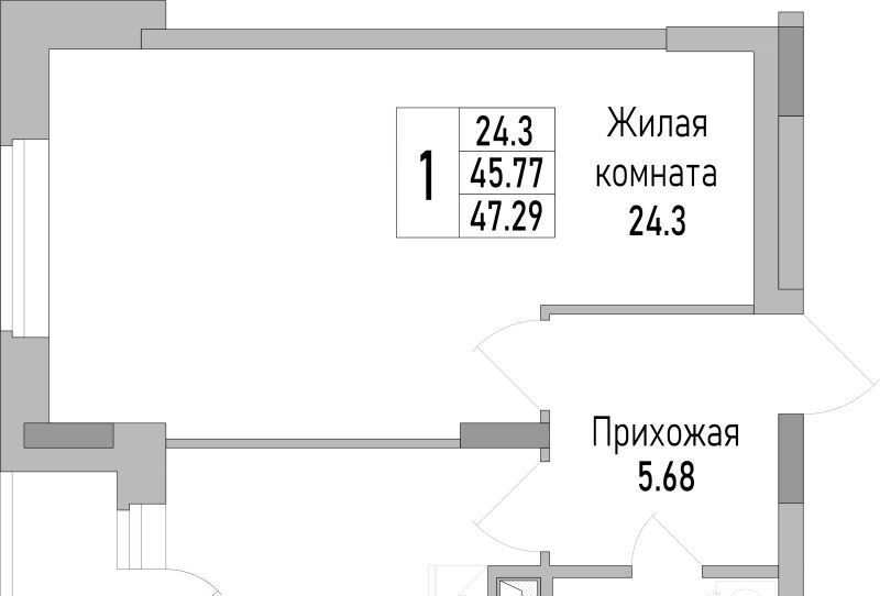 квартира г Воронеж р-н Коминтерновский пр-кт Труда 139к/2 фото 1