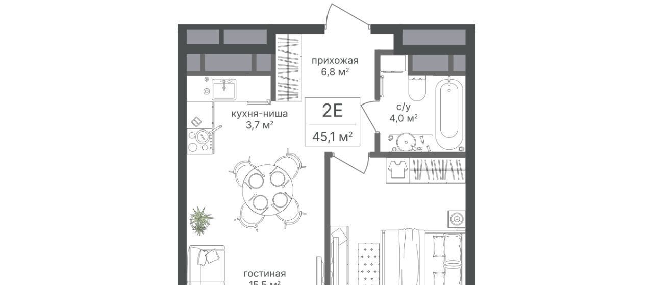 квартира г Москва метро Водный стадион ул Михалковская 48к/2 фото 1