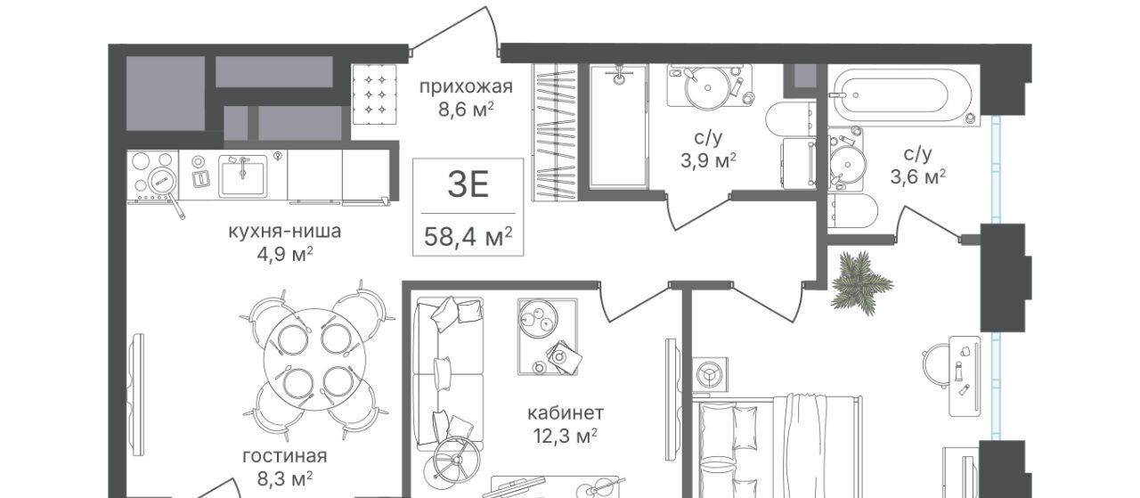 квартира г Москва метро Водный стадион ул Михалковская 48к/2 фото 1