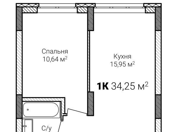 квартира г Нижний Новгород Горьковская ул Героя Советского Союза Аристархова фото 1