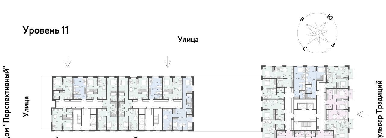 квартира г Тюмень р-н Калининский ЖК Домашний фото 2