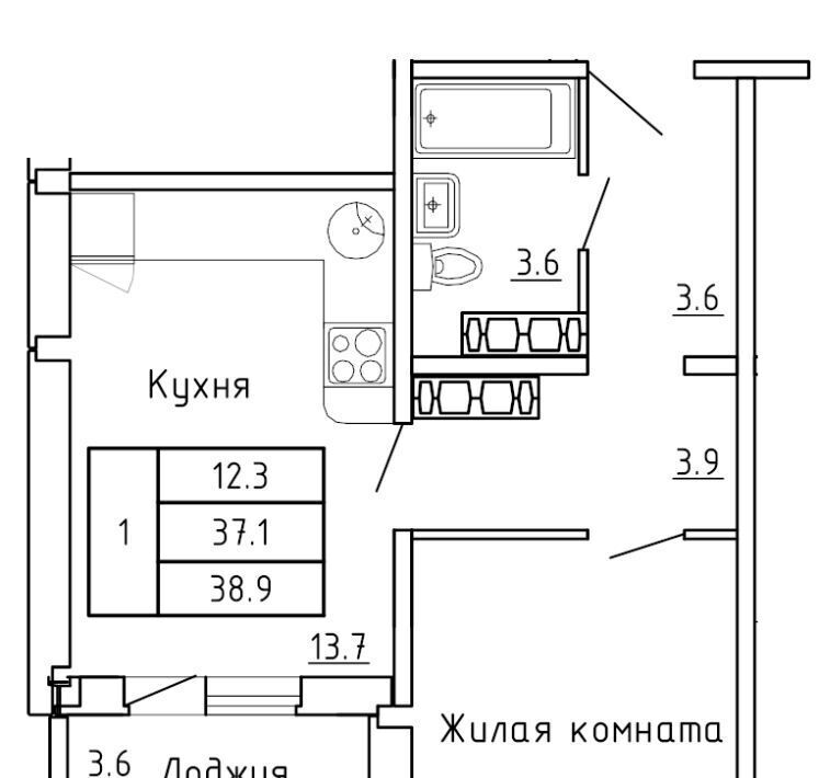 квартира г Киров р-н Ленинский ул Чистопрудненская 22 фото 29