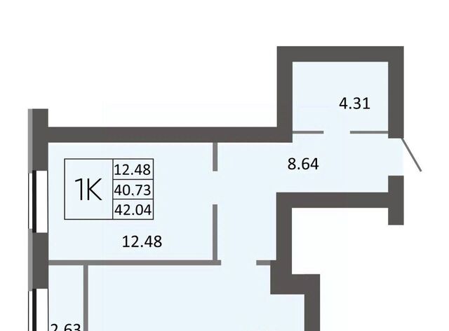 квартира п Вишневая балка р-н Краснооктябрьский фото