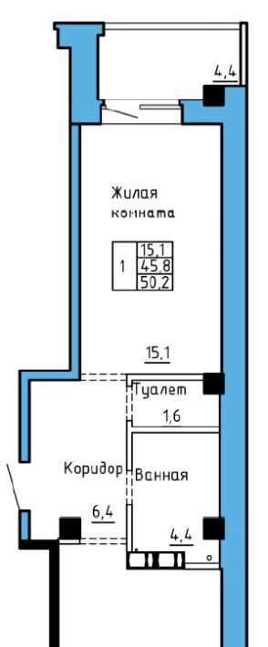 квартира г Абакан ул Колхозная 43 фото 1