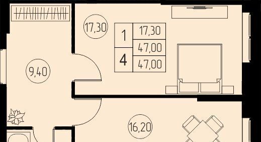 квартира г Пушкино ЖК 31 квартал Медведково фото 1