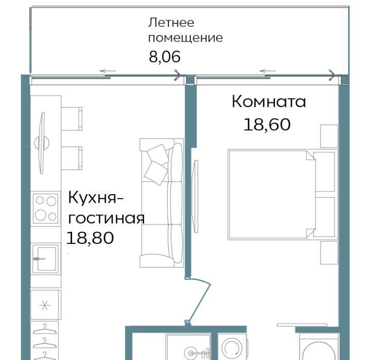 квартира г Саки ул Морская фото 1