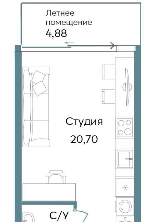 квартира г Саки ул Морская фото 1