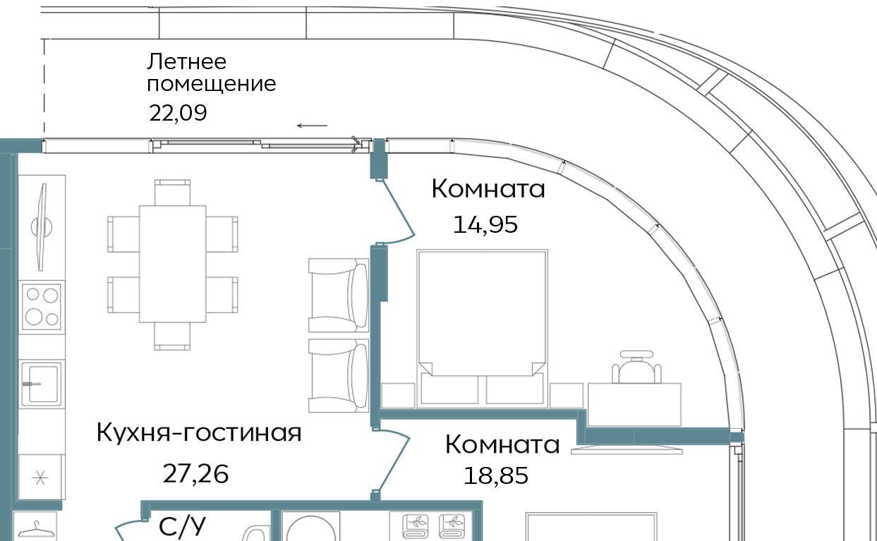 квартира г Саки ул Морская фото 1