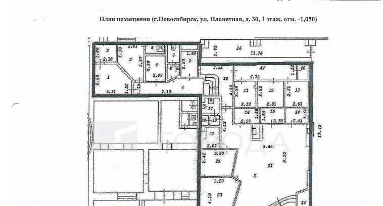 офис г Новосибирск р-н Дзержинский пр-кт Дзержинского 1/4 фото 20