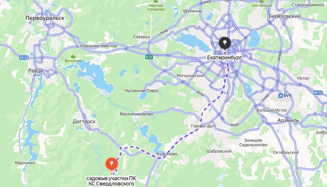 земля г Полевской ПК КС Свердловского керамического завода садовые участки, 42 фото 3