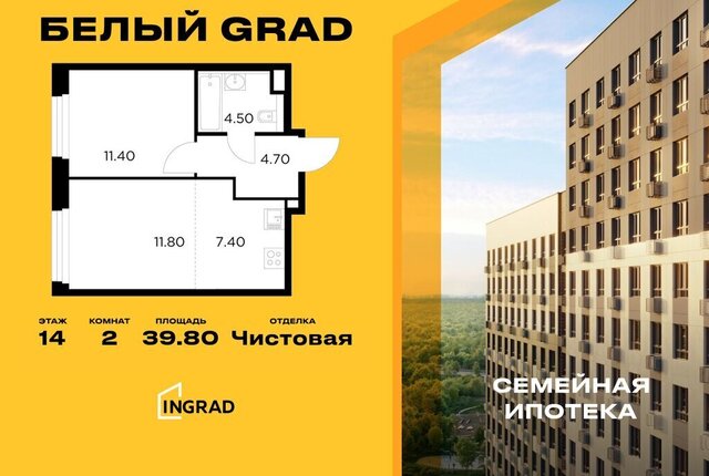 ЖК «Белый Grad» 12/2 Медведково фото