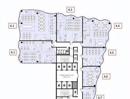 офис г Москва метро Красносельская ул Бауманская 11с/1 фото 1