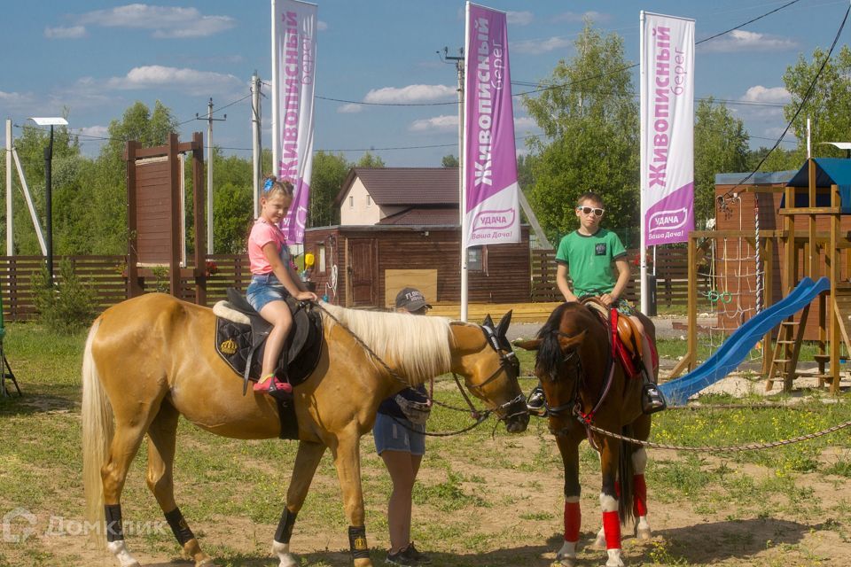 земля городской округ Ступино коттеджный посёлок Живописный берег фото 2