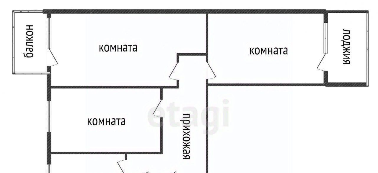 квартира г Владивосток р-н Первомайский ул Калинина 253 фото 2