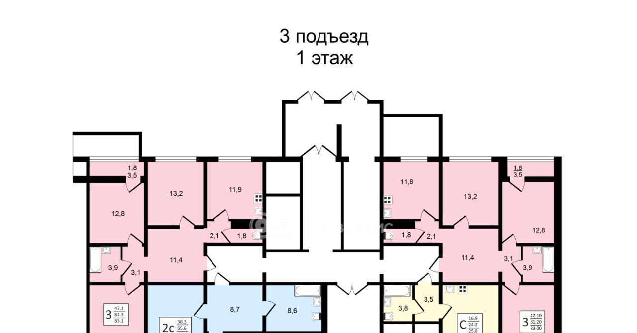 квартира г Воронеж р-н Центральный ул Пескова 8 фото 12
