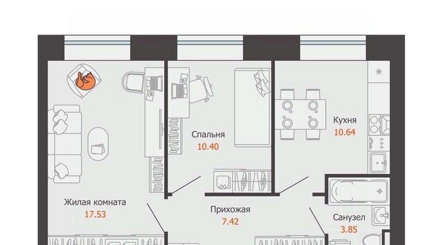 р-н Заволжский Новый Город Центральный кв-л фото