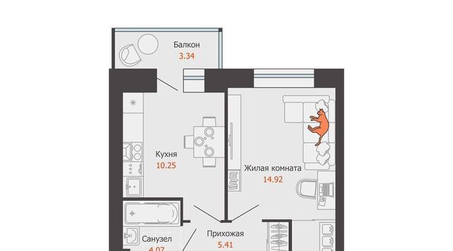 р-н Заволжский Новый Город ЖК «Центрополис 2.0» Центральный кв-л фото