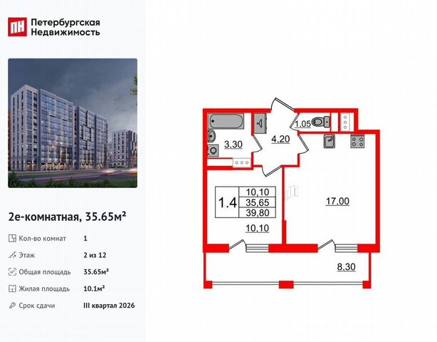 метро Озерки пр-кт Орлово-Денисовский ЖК «Бионика Заповедная» корп. 1. 4 фото