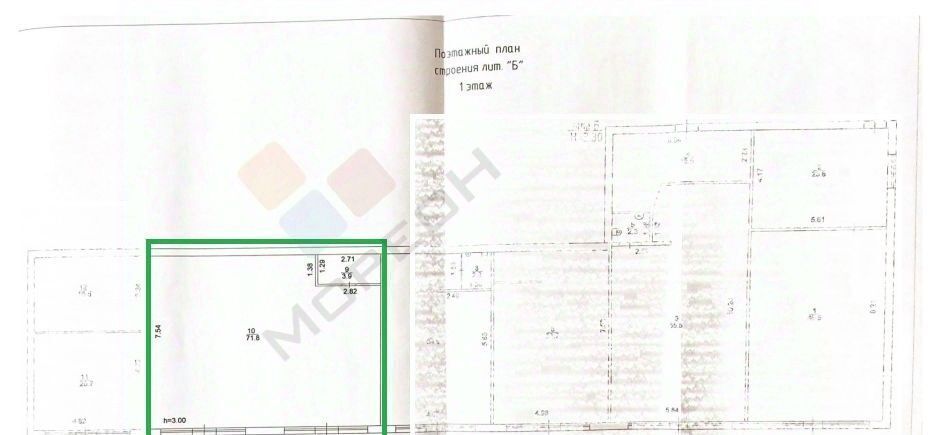 торговое помещение г Краснодар р-н Прикубанский проезд 3-й Звенигородский 79/1 фото 6