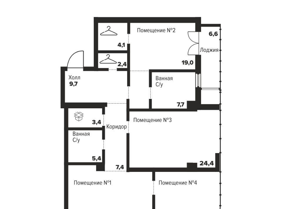 квартира г Челябинск р-н Центральный ул Труда 157а фото 1