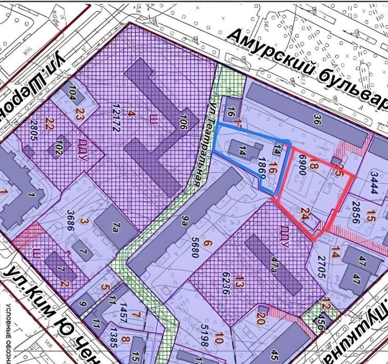 офис г Хабаровск р-н Центральный ул Театральная фото 2