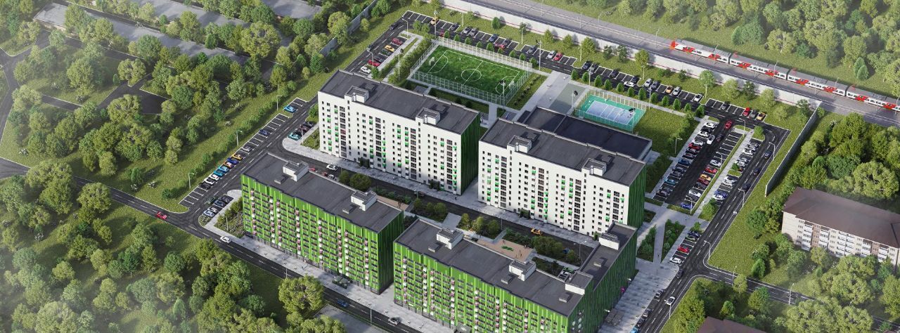 квартира городской округ Сергиево-Посадский г Хотьково Клевер жилой комплекс фото 16