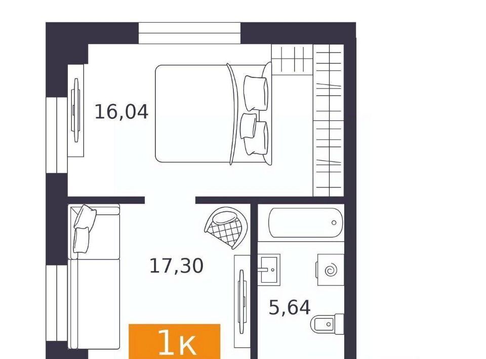 квартира г Курган Центральный жилрайон фото 1