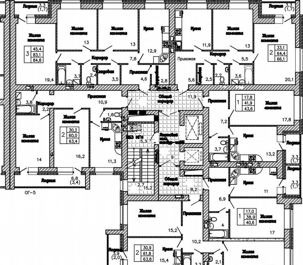 квартира г Воронеж р-н Коминтерновский ул Независимости секц. 1-2 фото 2