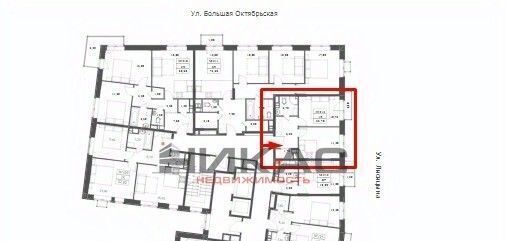 квартира г Ярославль р-н Кировский ул Большая Октябрьская 85 фото 4