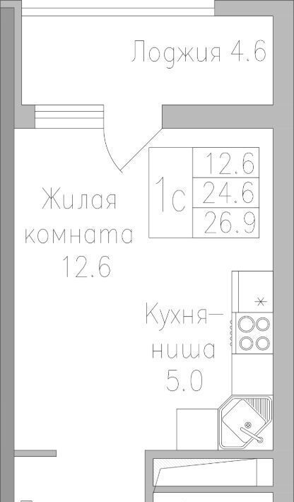 квартира г Липецк р-н Правобережный ул Тельмана 120 фото 1