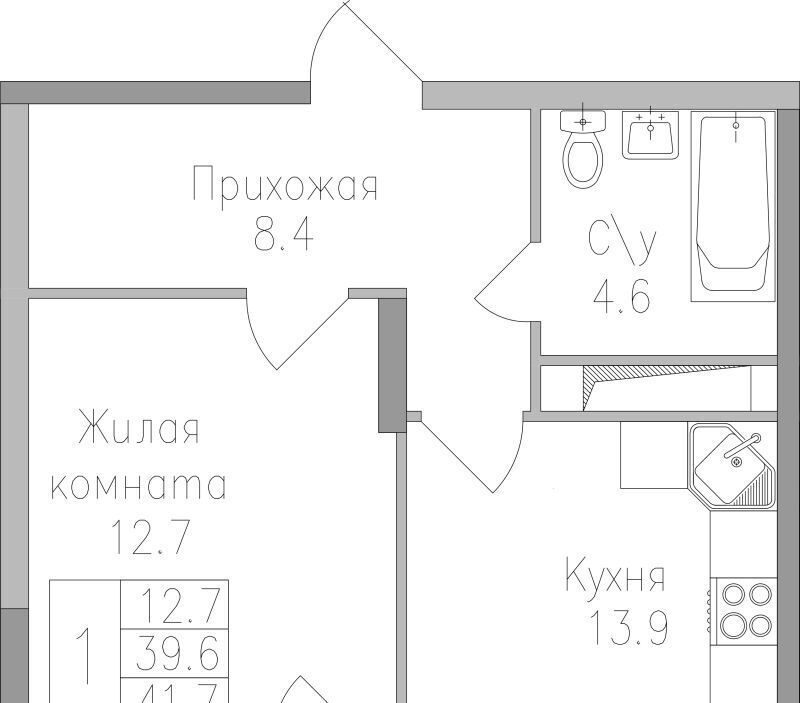 квартира г Липецк р-н Правобережный ул Тельмана 120 фото 1