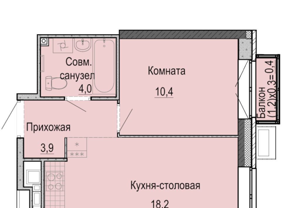 квартира г Ижевск р-н Первомайский Ракетный жилрайон, 3-й мкр фото 1