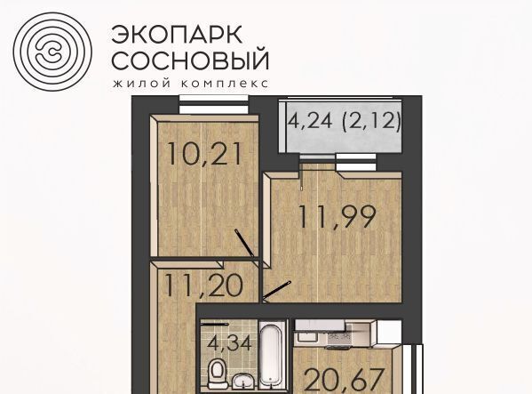 квартира г Пермь р-н Ленинский ул Борцов Революции 1ак/6 фото 1