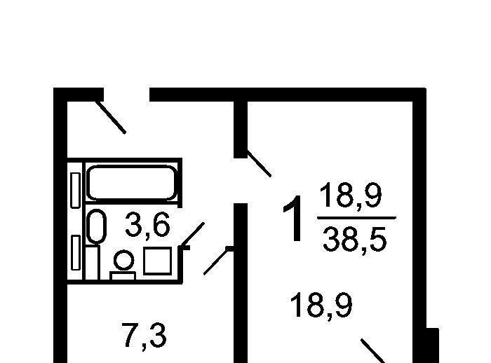 квартира г Москва ш Челобитьевское 12к/4 Физтех фото 2