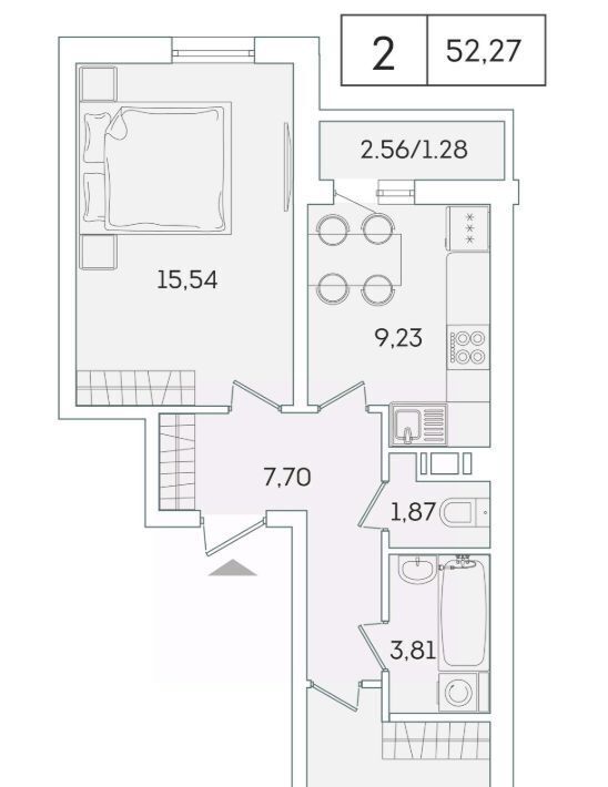 квартира р-н Всеволожский г Мурино ул Графская 6к/4 Девяткино фото 1