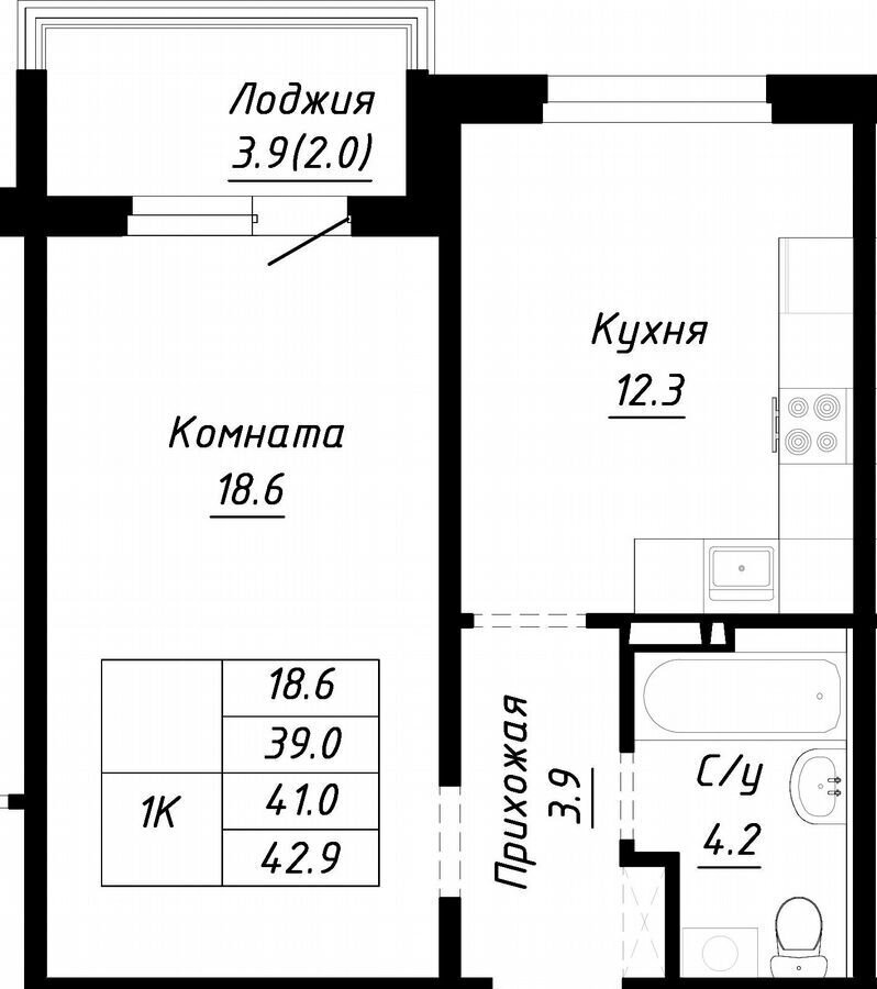 квартира г Барнаул р-н Индустриальный ул Анатолия Мельникова 1 фото 2