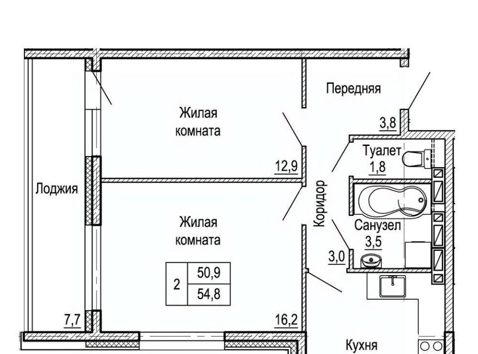 квартира г Владивосток р-н Ленинский ул Ладыгина фото 1