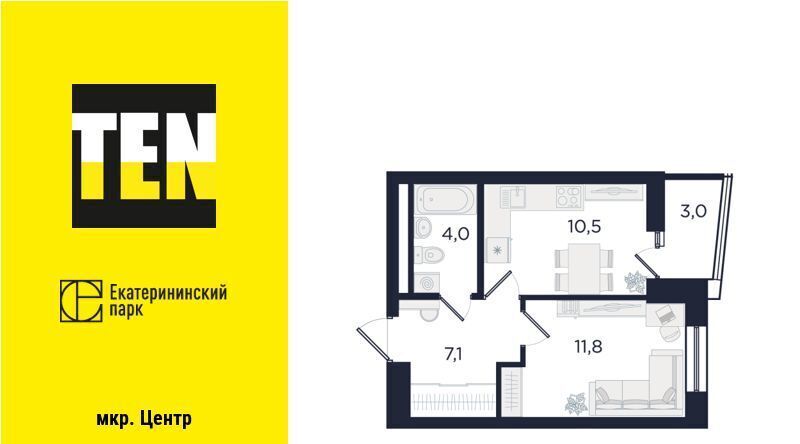 квартира г Екатеринбург Динамо ул Свердлова 32б фото 1