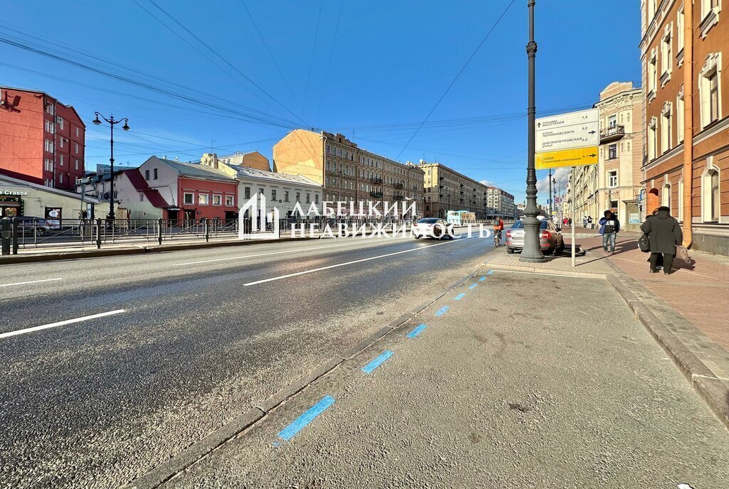 квартира г Санкт-Петербург метро Лиговский Проспект пр-кт Лиговский 110 фото 19