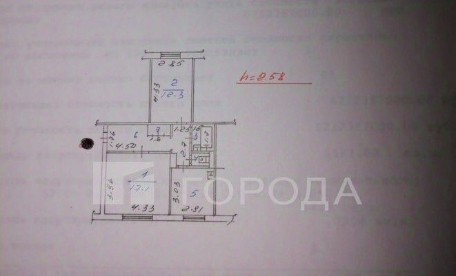 квартира г Новокузнецк р-н Орджоникидзевский микрорайон Абашево ул День Шахтера 35 фото 2