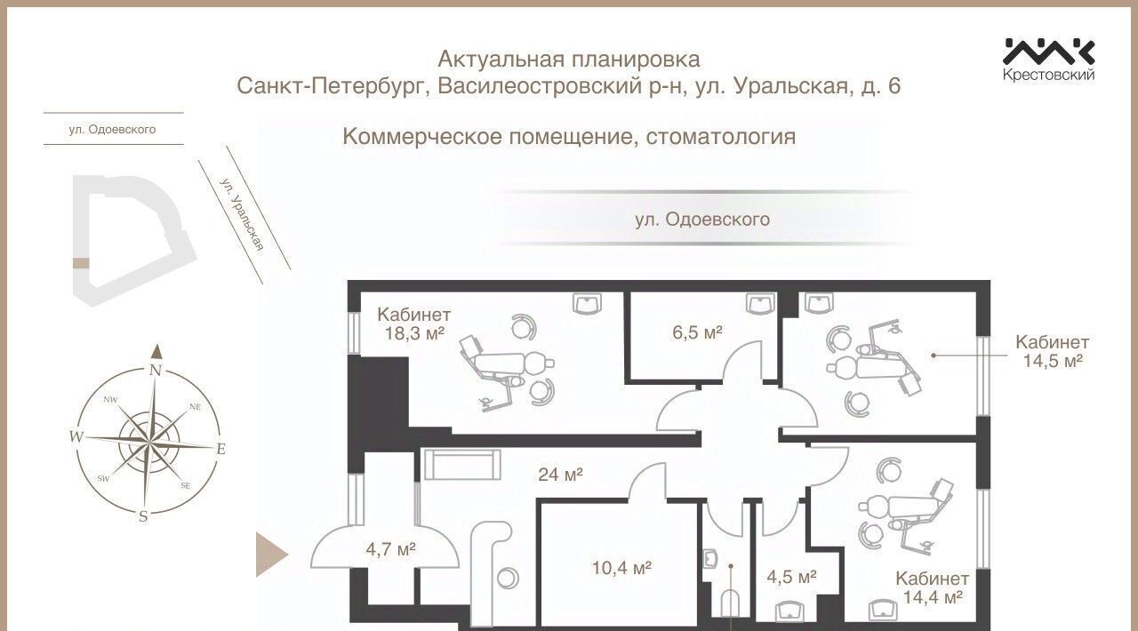 свободного назначения г Санкт-Петербург метро Василеостровская ул Уральская 6 фото 2