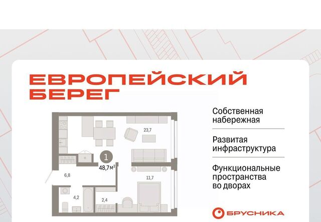 р-н Октябрьский Европейский Берег мкр фото