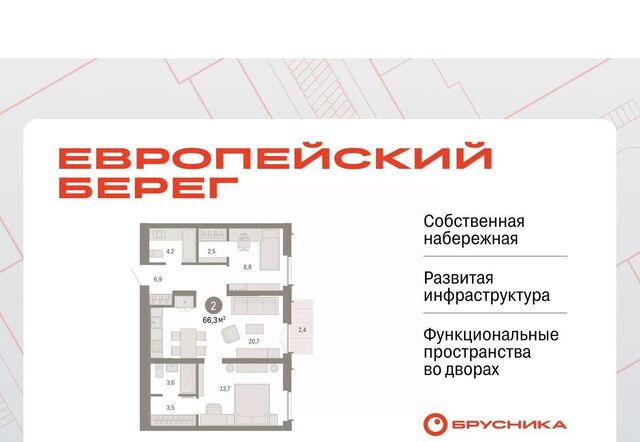р-н Октябрьский Европейский Берег мкр фото