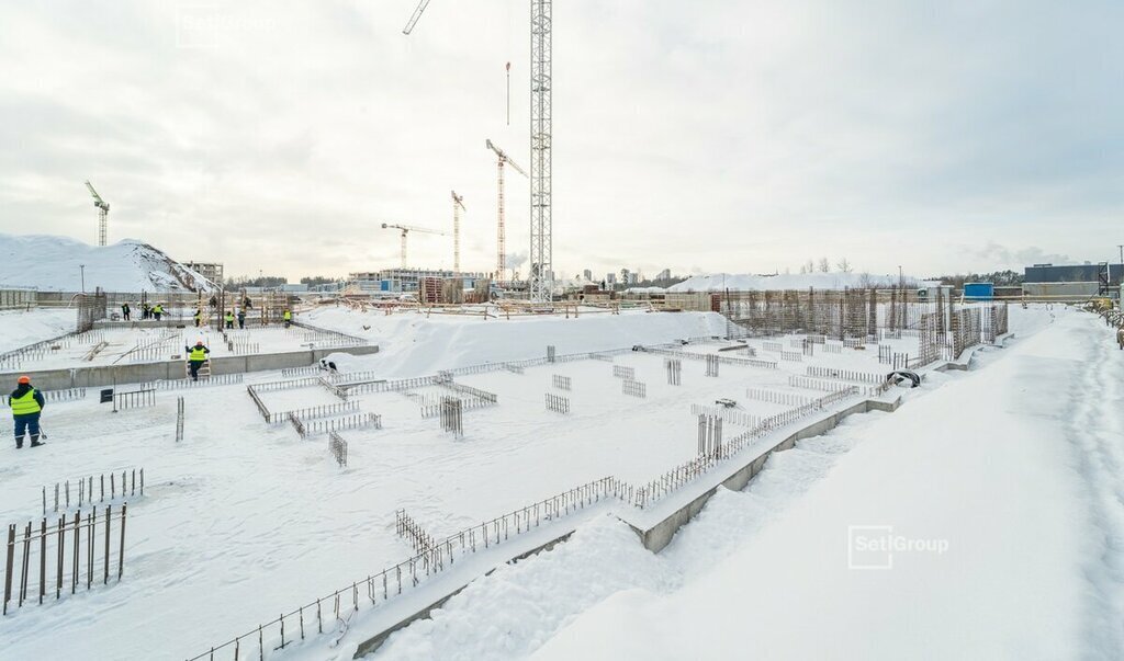 квартира г Санкт-Петербург метро Проспект Просвещения р-н Приморский муниципальный округ Коломяги фото 20