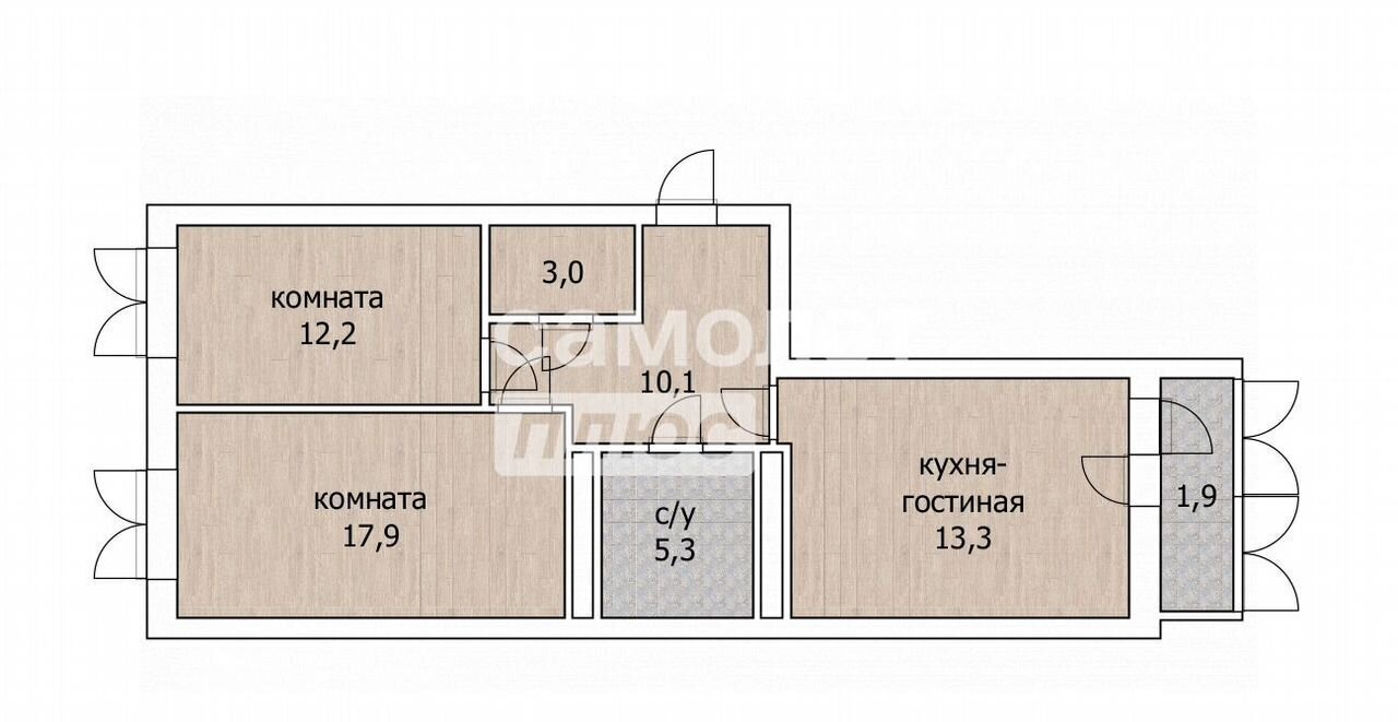 квартира г Уфа р-н Кировский ул Кирова 130 фото 34