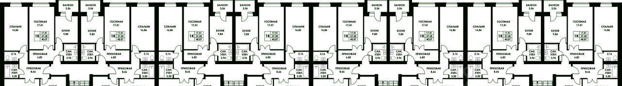 квартира г Калуга р-н Московский ул Изумрудная 6к/1 фото 4